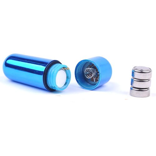 Plated Blue Mini Bullet Vibrator YK004L 2