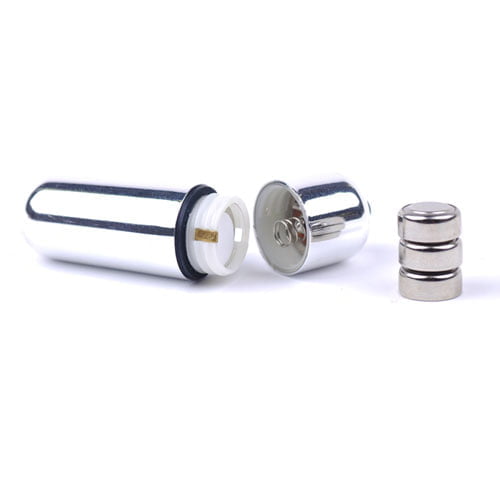 Plated Silver Mini Bullet Vibrator YK004Y