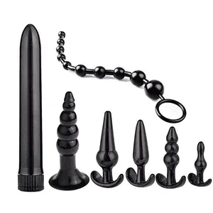 7pcs Anal Butt Plug Vibrator Set – ABPS03 - DP474