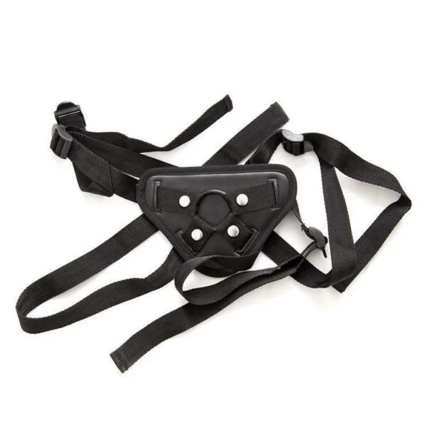 5 Inch Realistic Brown Colour Strap On With Harness – IN11BR