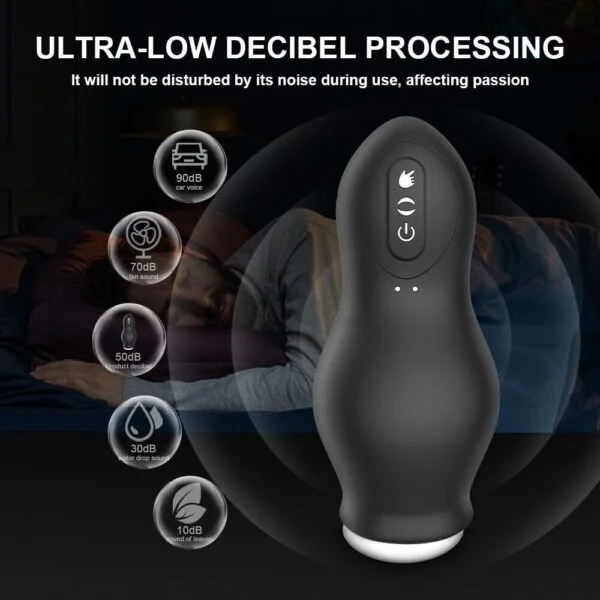 – Hands Free Strong Sucking Cup Stroker Male Masturbator MSBC03