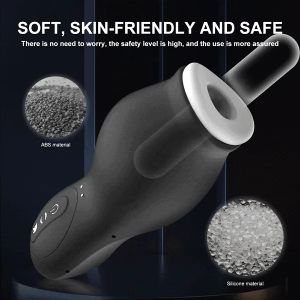 – Hands Free Strong Sucking Cup Stroker Male Masturbator MSBC03