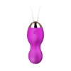 Purple 10 Function Rechargeable Vibrating Love Egg 054
