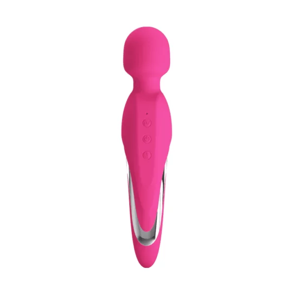 Rechargeable 7 Function Heated Massage Wand Vibrator USK-082