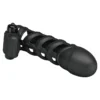 Penis Extension Sleeve with Ball Ring and Vibrating Bullet – 151