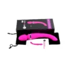 Double Ended Pink 20 Function Curved G-spot Wand Vibrator 421PINK