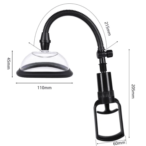 Manual Pussy Pump (2 x Suction Cups) 688
