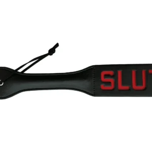 Slut Faux Leather Spanking Paddle ST28