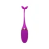Purple Colour 10 Speeds Rechargeable Silicone Remote Control Vibrating Egg XL061
