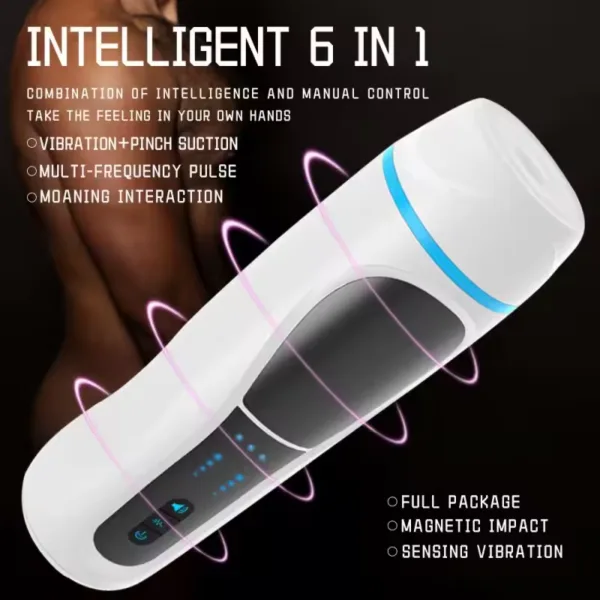 New Smart Voice Vagina Cup Male Masturbator MSBC06