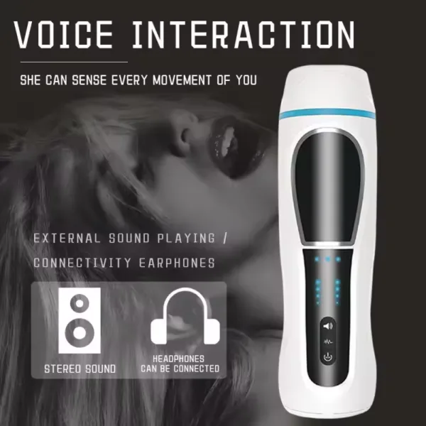 New Smart Voice Vagina Cup Male Masturbator MSBC06