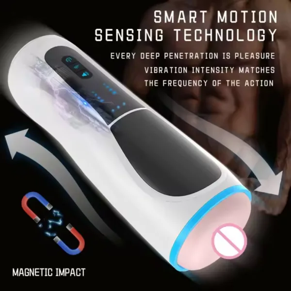 New Smart Voice Vagina Cup Male Masturbator MSBC06