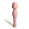 8 Speed Velvety Soft Touch Silicone Massager Wand Vibrator VB076