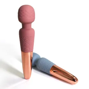 8 Speed Velvety Soft Touch Silicone Massager Wand Vibrator VB079