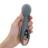 8 Speed Velvety Soft Touch Silicone Massager Wand Vibrator VB083