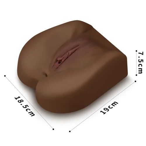 Realistic Vagina Anal Brown Colour Sex Doll - 1