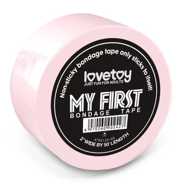 My First Non Sticky Bondage Tape (Pink) 120-05