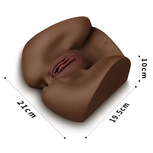 Realistic Vagina Anal Brown Colour Sex Doll - 2