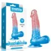 Realist Dildos 7.5 inch Mermaid Colour Suction Realistic Dildo - 621