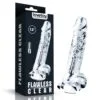 Flawless Clear Dildo with Balls FC0