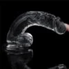 Flawless Clear Dildo with Balls FC0