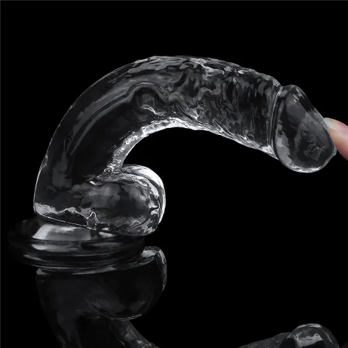 Flawless Clear Dildo with Balls FC0