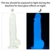 Lumino Play Glow in the Dark Dildo with Balls GTD