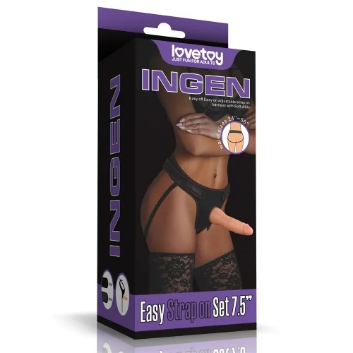 Ingen 7.5" Strap on Set IS02