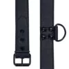 Bondage Fetish Black Matt Collar With Leash LV761