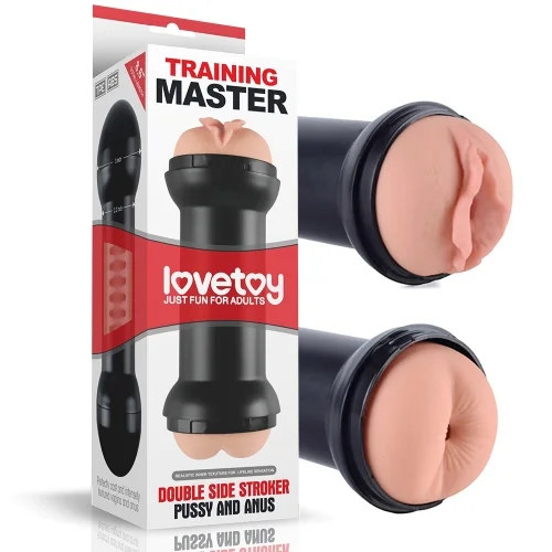 Training Master Double Sided Stroker Pussy Anal Masurbator MB-01