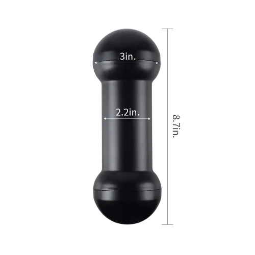 Training Master Double Sided Stroker Mouth Pussy Masurbator MB-02