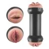 Training Master Double Sided Stroker Mouth Pussy Masurbator MB-02