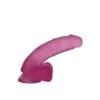 Jelly Studs 7" Crystal Dildo (Purple) PD04