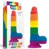 Prider 7.5" Dildo with Balls PDE03