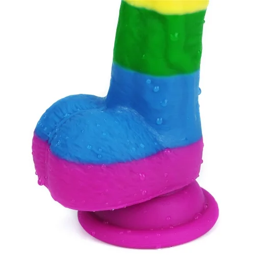 Prider 8" Dildo with Balls PDE04