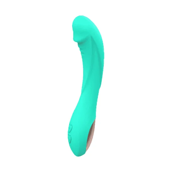 7 Inch Rechargeable G-Spot Vibrator - Blue V350