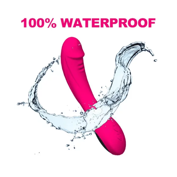 7 Inch Rechargeable G-Spot Vibrator - Blue V350