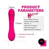 7 Inch Rechargeable G-Spot Vibrator - Blue V350