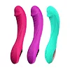 7 Inch Rechargeable G-Spot Vibrator - Blue V350