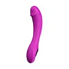 7 Inch Rechargeable G-Spot Vibrator - Purple V352