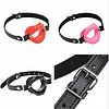 Open Mouth Gag Lips with Strap O-Ring Ball Restraints DP569
