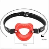 Open Mouth Gag Lips with Strap O-Ring Ball Restraints DP569