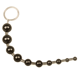 12" Anal Beads BL-23171P - BL-23171B - Black