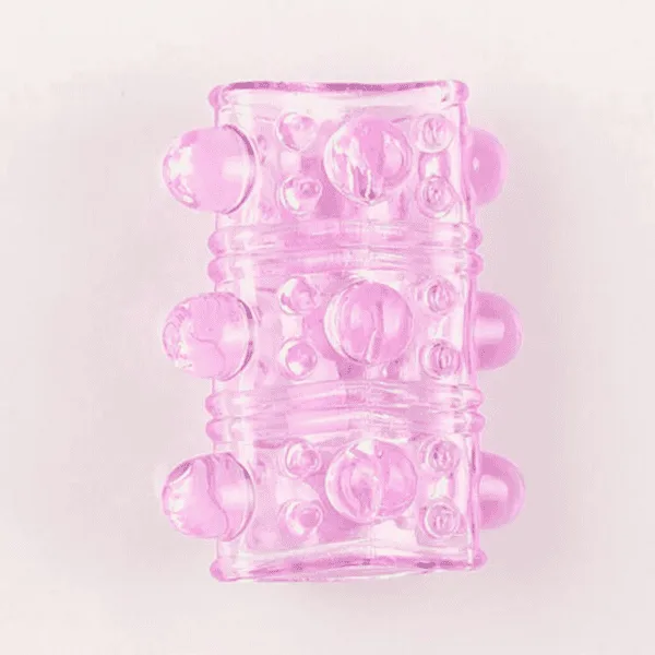 Stretchy Textured Extra Girth Penis Sleeve DP011