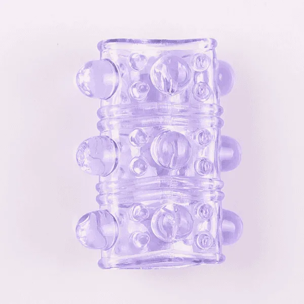 Stretchy Textured Extra Girth Penis Sleeve DP011