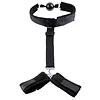 Neck Collar to Wrist Handcuff with Ball Gag Y66209 - DP106