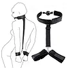Neck Collar to Wrist Handcuff with Ball Gag Y66209 - DP106