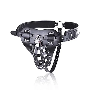 Mens Chastity Belt with Padlock and Key DP160