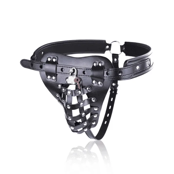 Mens Chastity Belt with Padlock and Key DP160