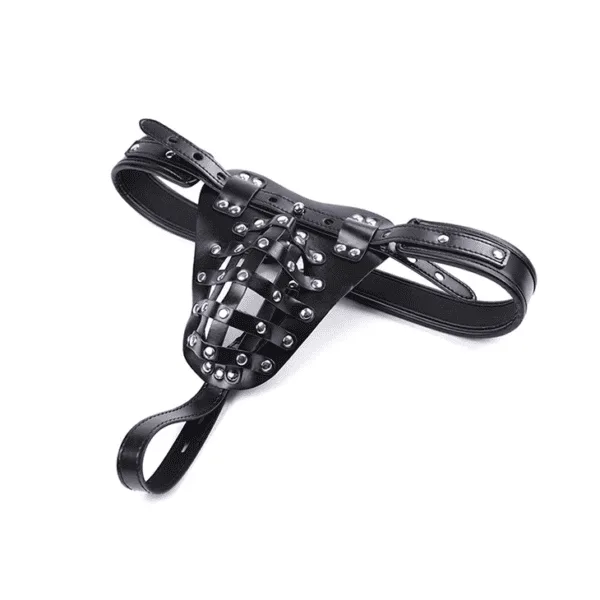 Mens Chastity Belt with Padlock and Key DP160